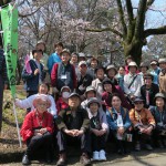 第38回 気楽に歩こう会(狭山稲荷山公園・彩の森入間公園お花見ウォーク)実施報告